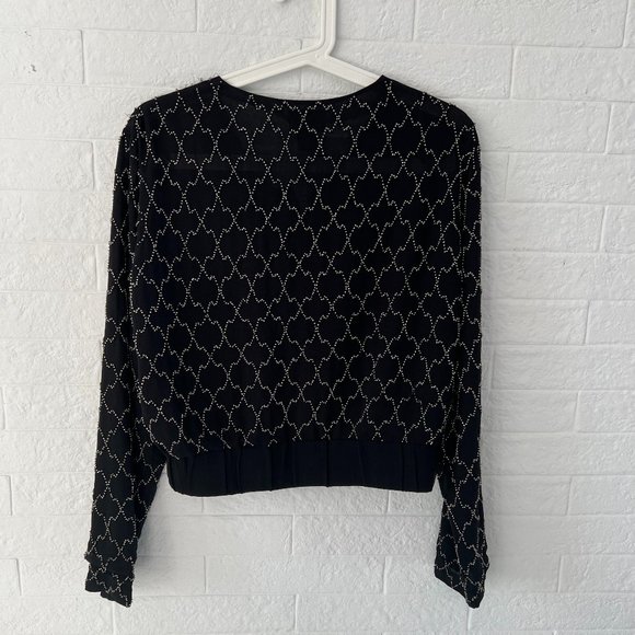 Club Monaco Silk Beaded Jacket - Picture 2 of 4